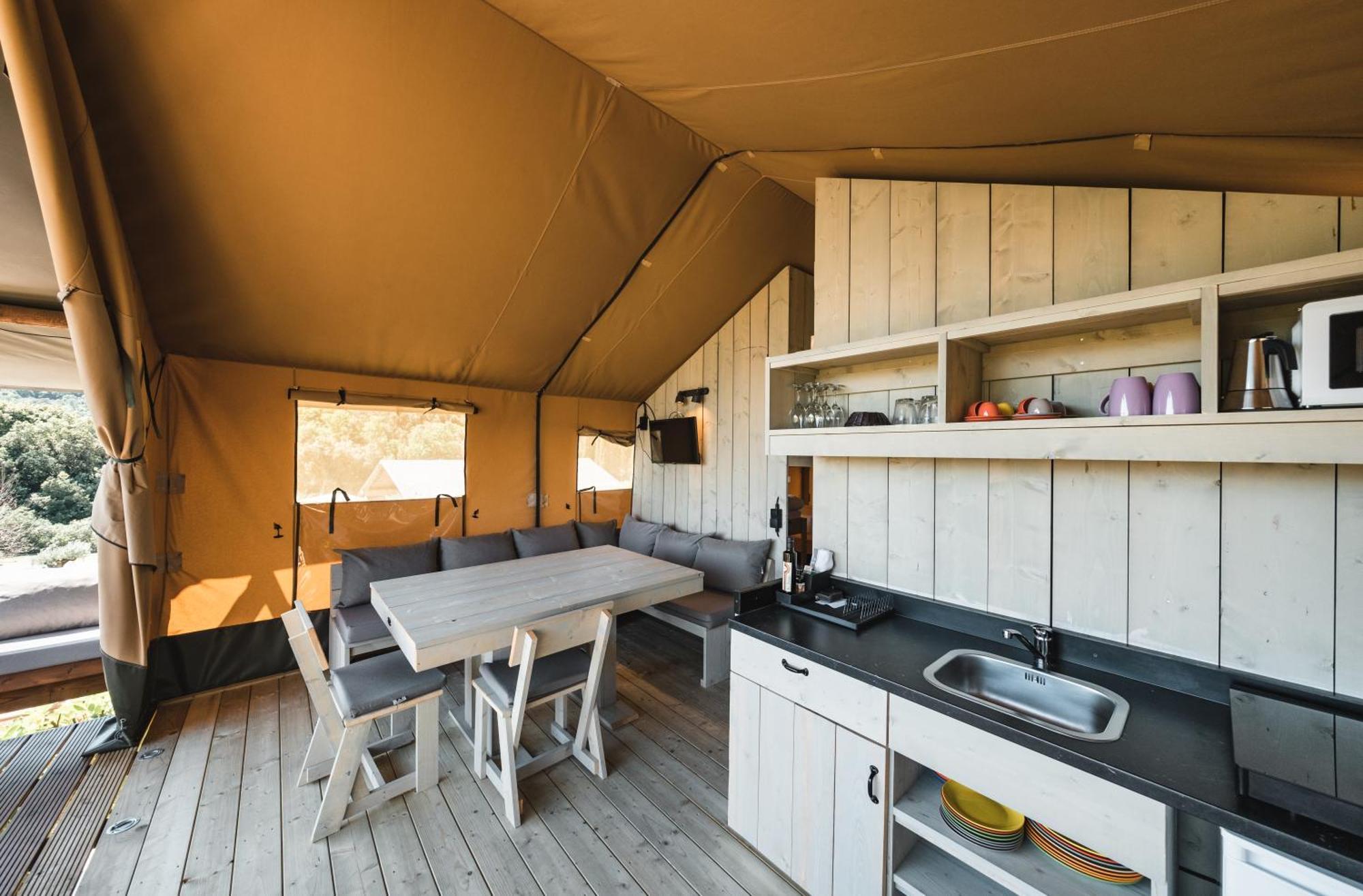 Glamping Le Tegole Hotell Riparbella Eksteriør bilde