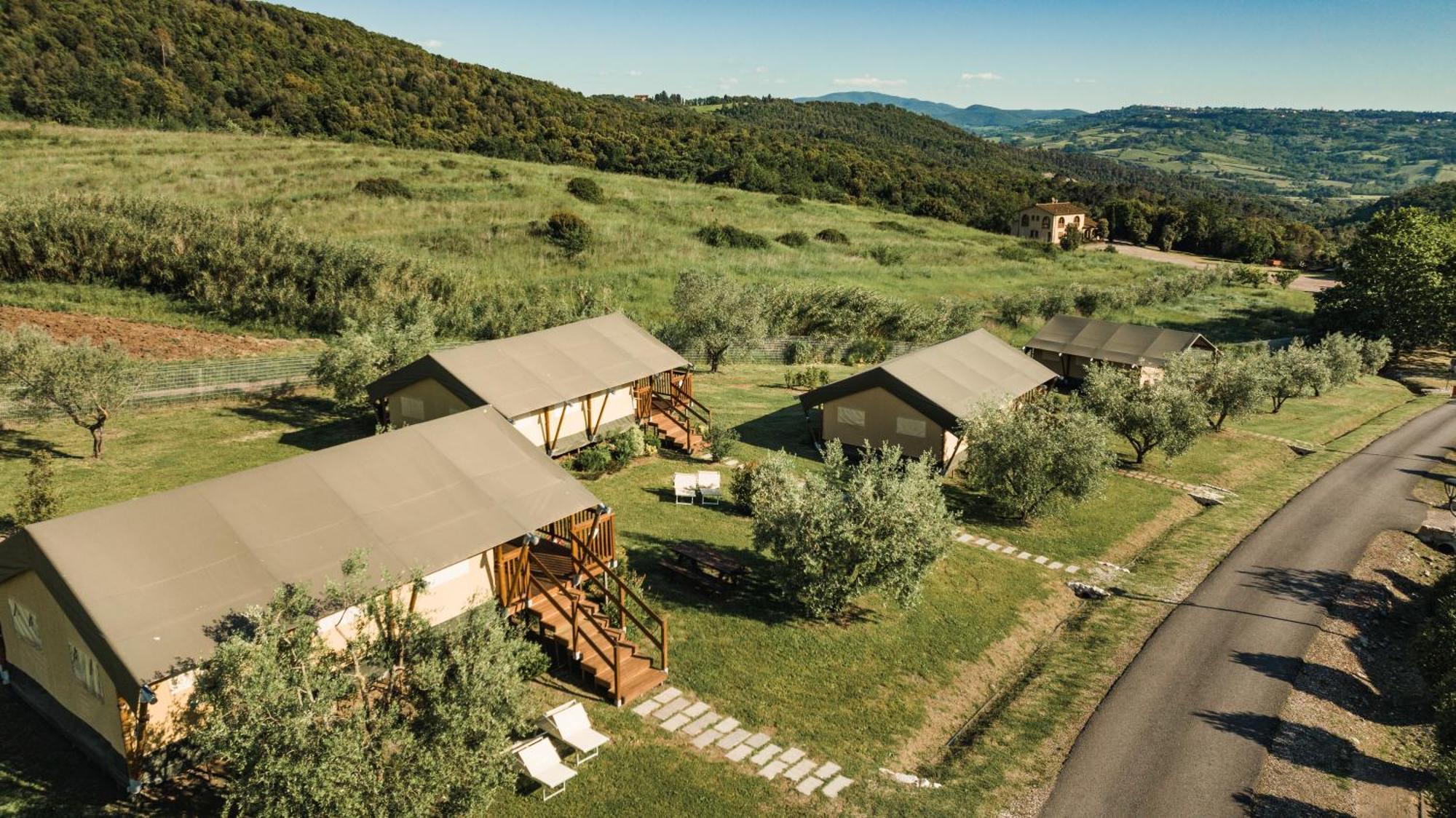 Glamping Le Tegole Hotell Riparbella Eksteriør bilde