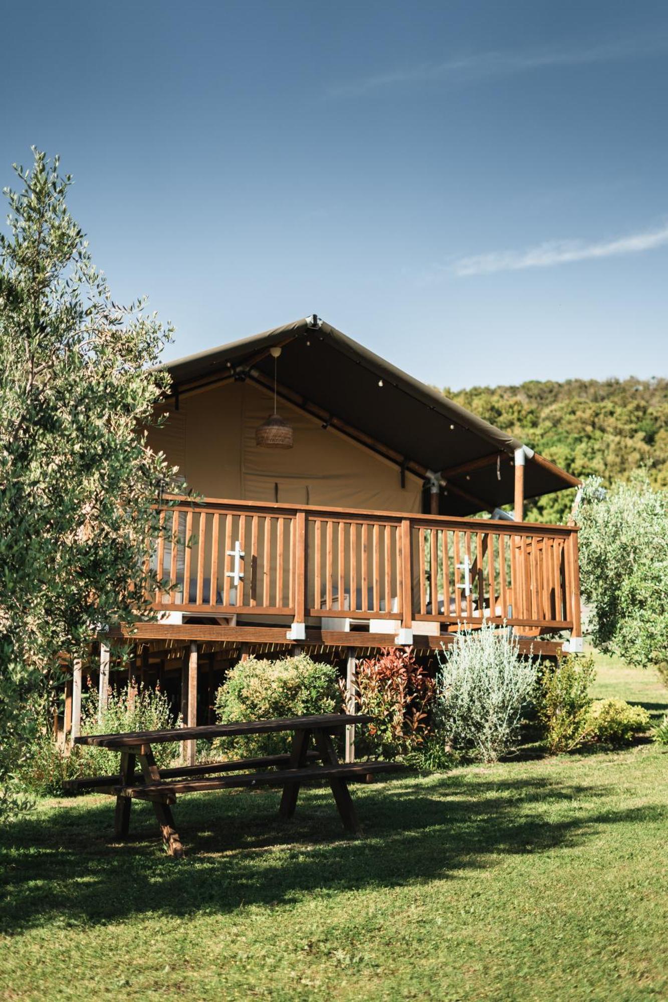 Glamping Le Tegole Hotell Riparbella Eksteriør bilde