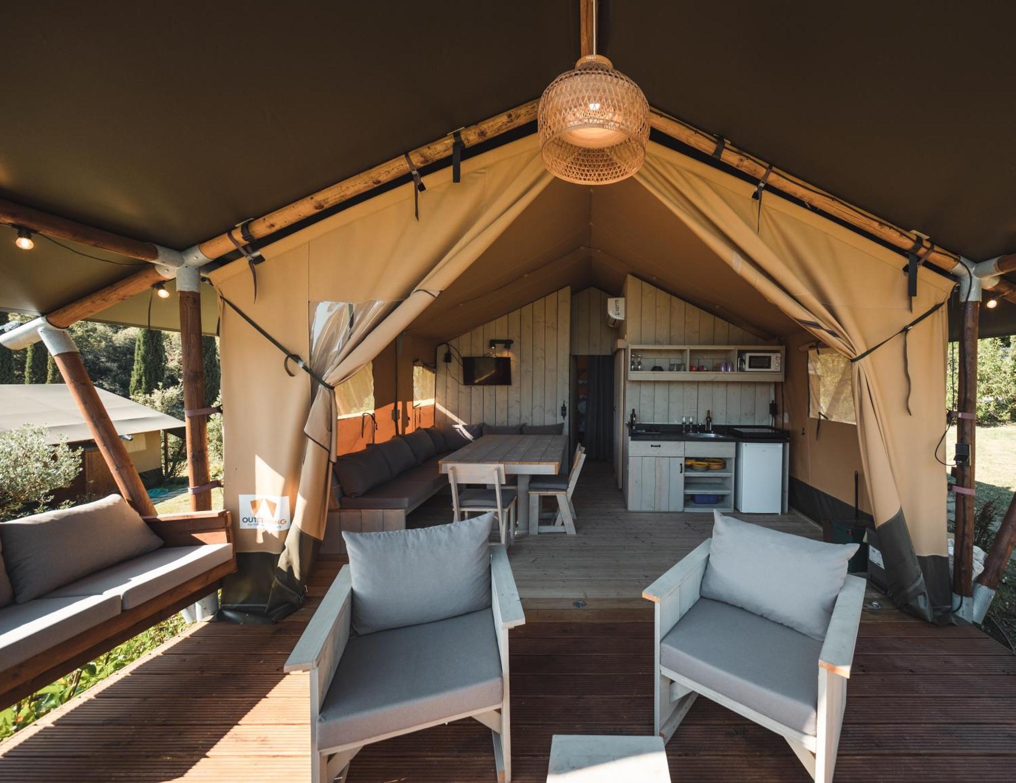 Glamping Le Tegole Hotell Riparbella Eksteriør bilde