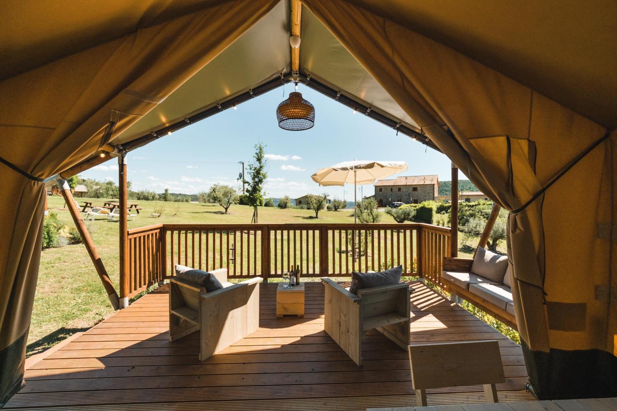 Glamping Le Tegole Hotell Riparbella Eksteriør bilde