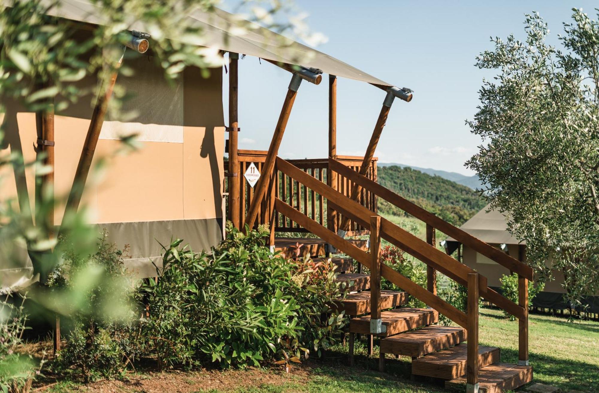 Glamping Le Tegole Hotell Riparbella Eksteriør bilde
