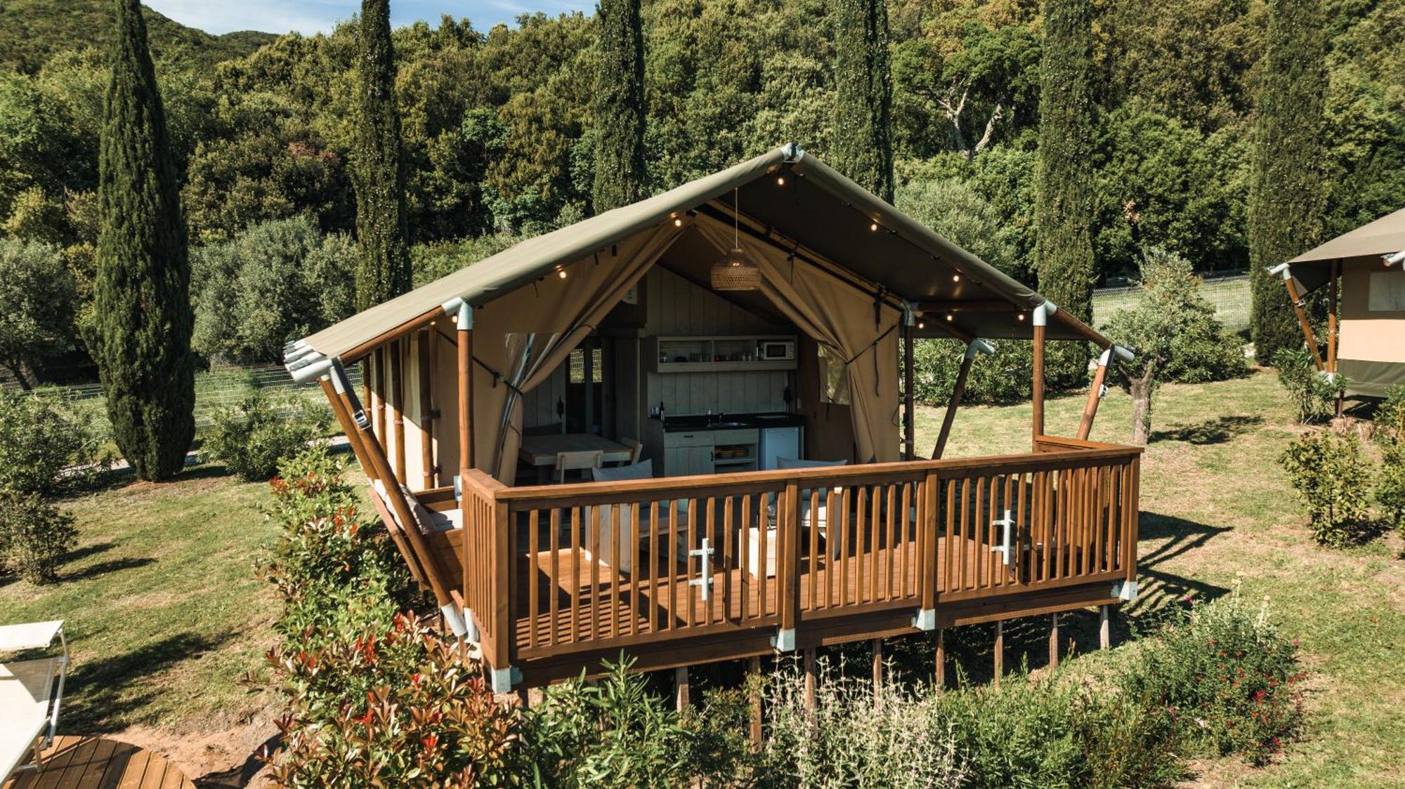 Glamping Le Tegole Hotell Riparbella Eksteriør bilde